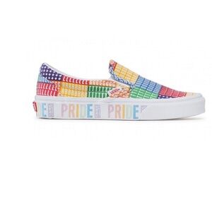 Vans Classic Slip On Pride LGBTQ like new Shoes Size Women’s 7.5 Men’s 6